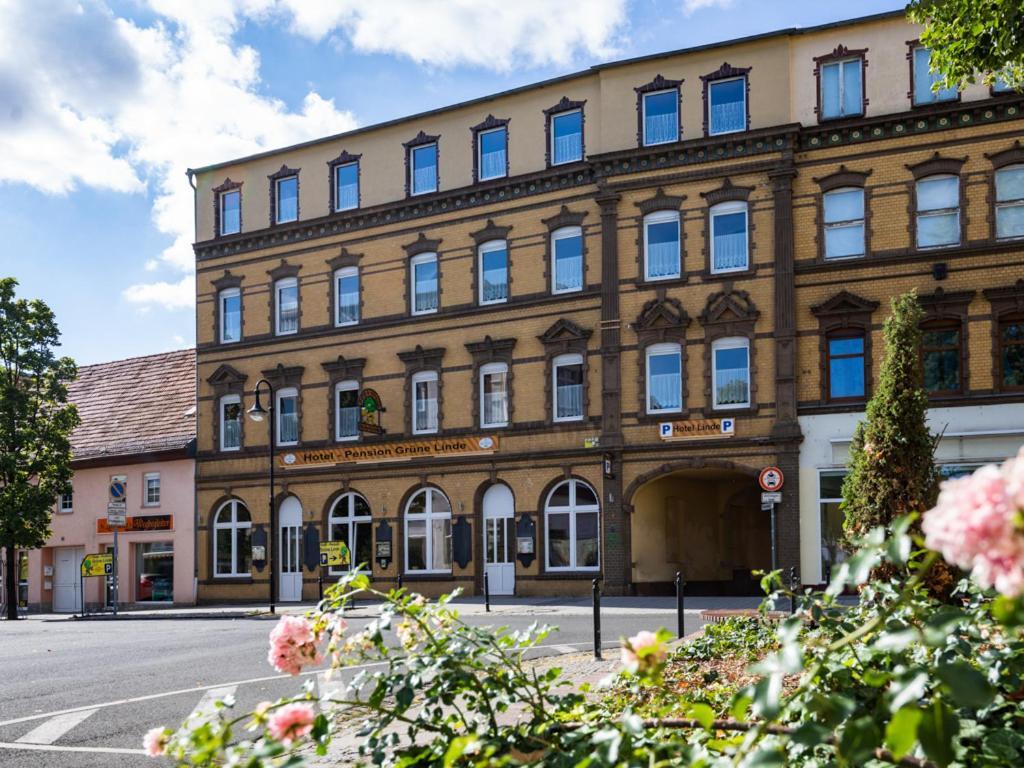Hotel-Pension Gruene Linde ديلتزش المظهر الخارجي الصورة